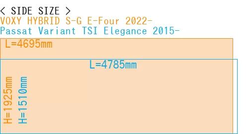 #VOXY HYBRID S-G E-Four 2022- + Passat Variant TSI Elegance 2015-
